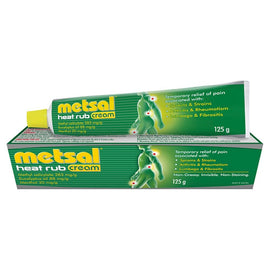 Metsal Heat Rub Cream 125g