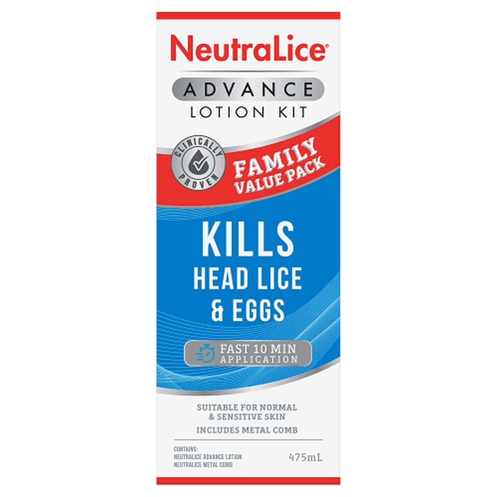 Neutralice Advance Lotion Family Value Pack 475mL
