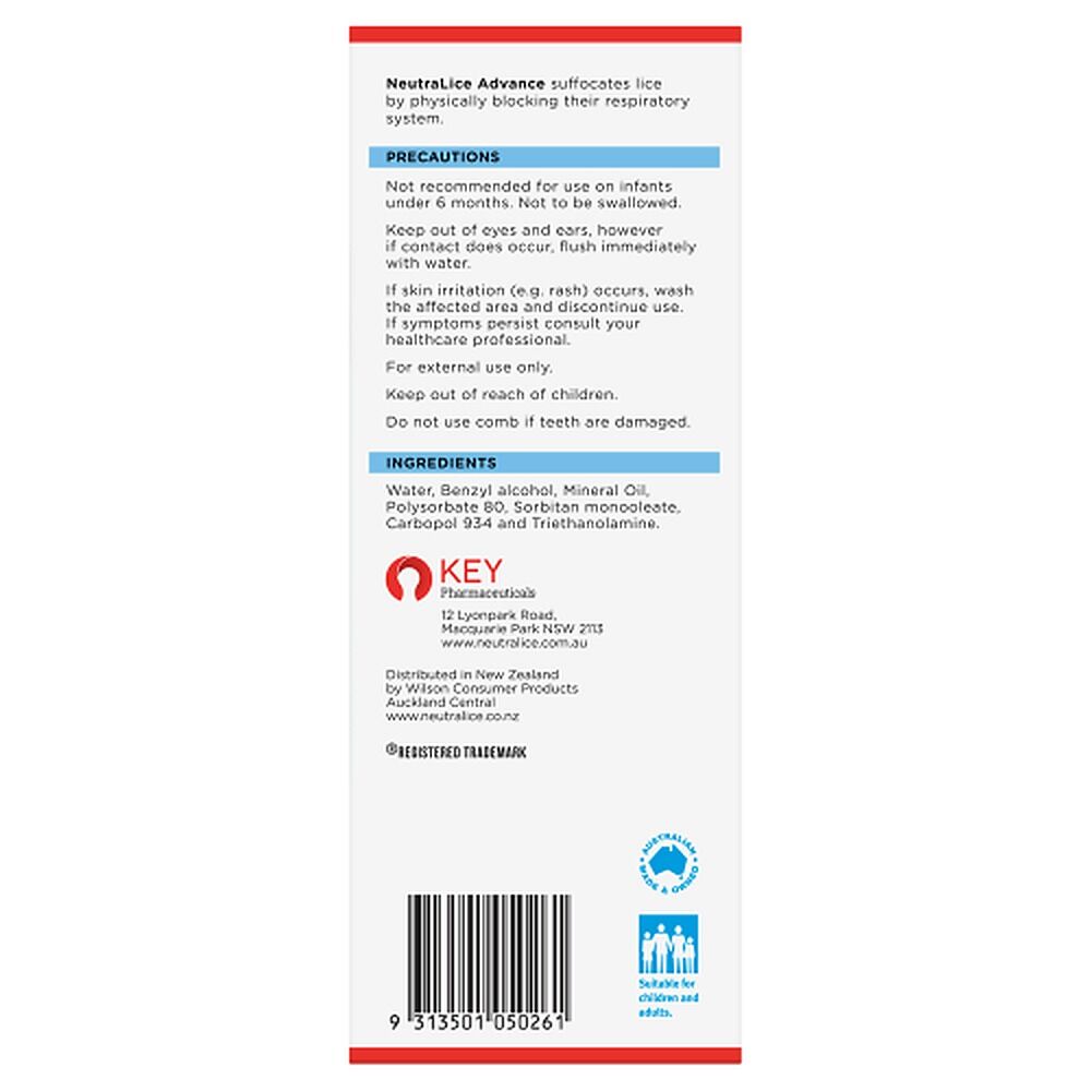 Neutralice Advance Lotion Family Value Pack 475mL