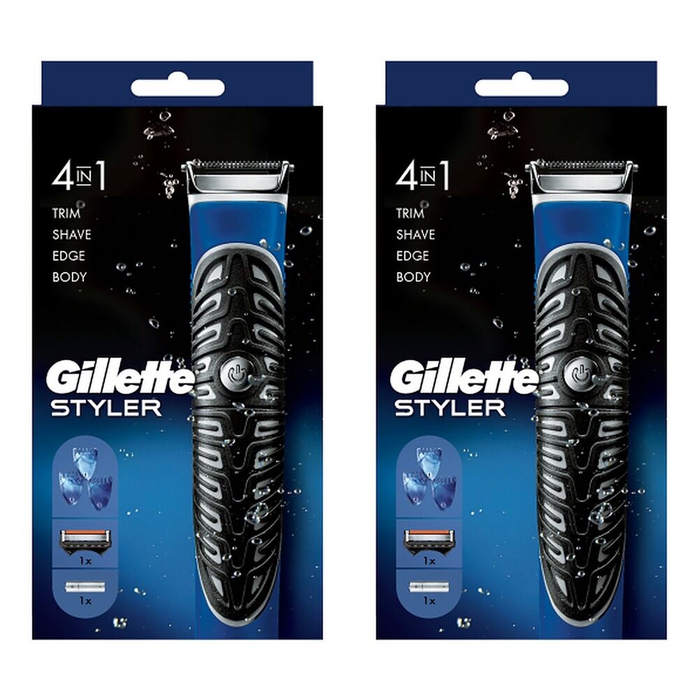 Gillette Fusion ProGlide Styler x 4 Bundle of 2