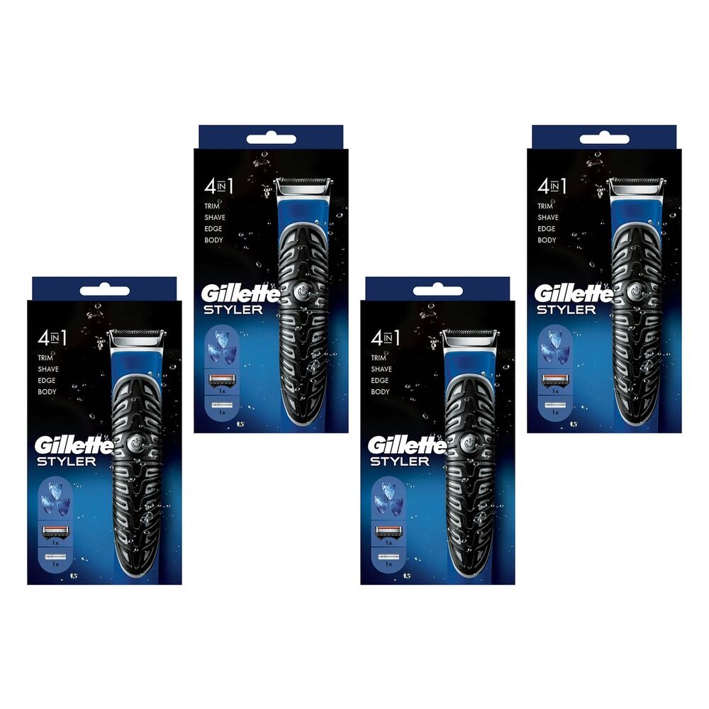 Gillette Fusion ProGlide Styler x 4 Bundle of 4