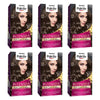 Napro Palette Permanent Creme Colour 5-13 Medium Ash Brown x 3 Bundle of 6