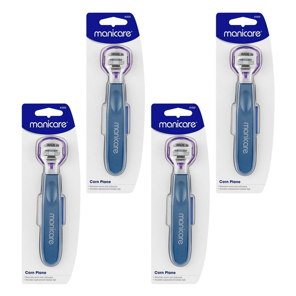 Manicare Corn Plane with Replacement Blades x 3 Bundle of 4