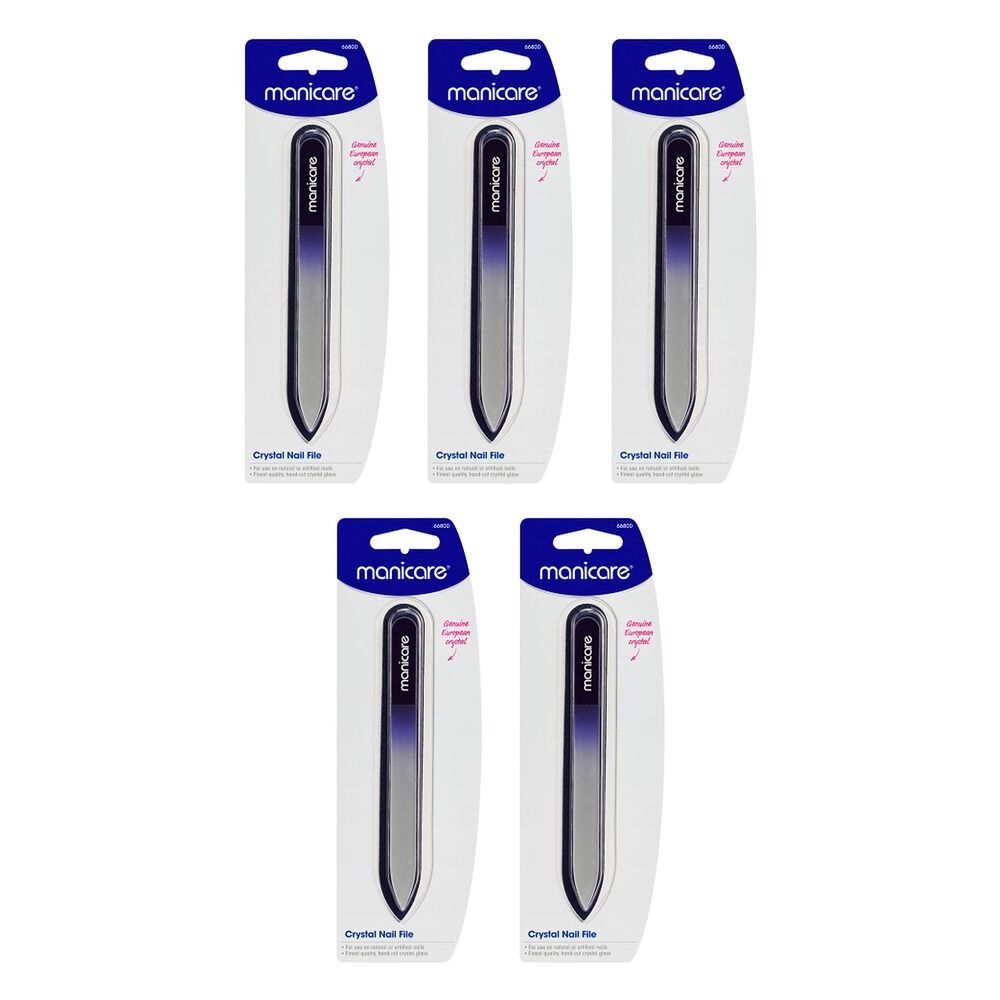 Manicare Crystal Nail File Pack of 5