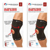 Thermoskin Stabilising Knee Sleeve Medium Black Pack of 2