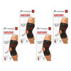 Thermoskin Stabilising Knee Sleeve Large Black Pack of 4