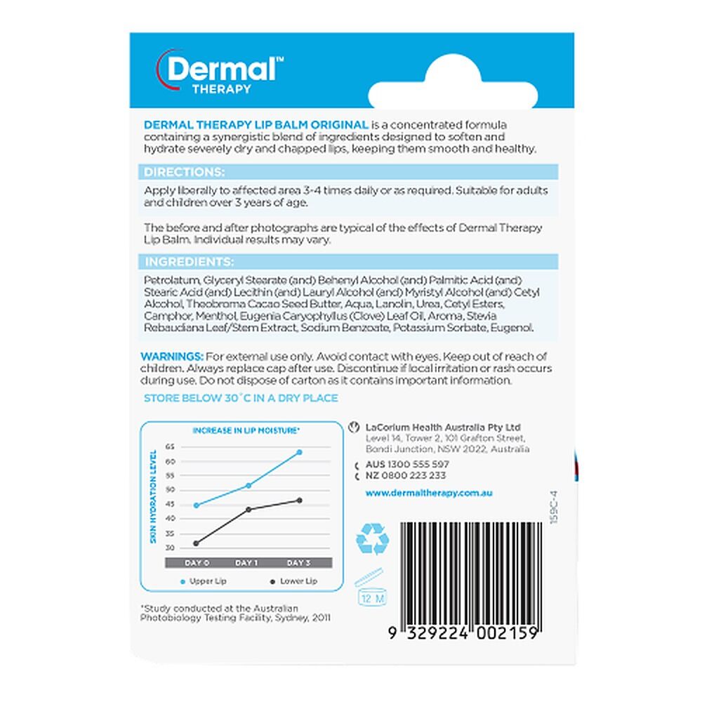 Dermal Therapy Lip Balm Pot 10g