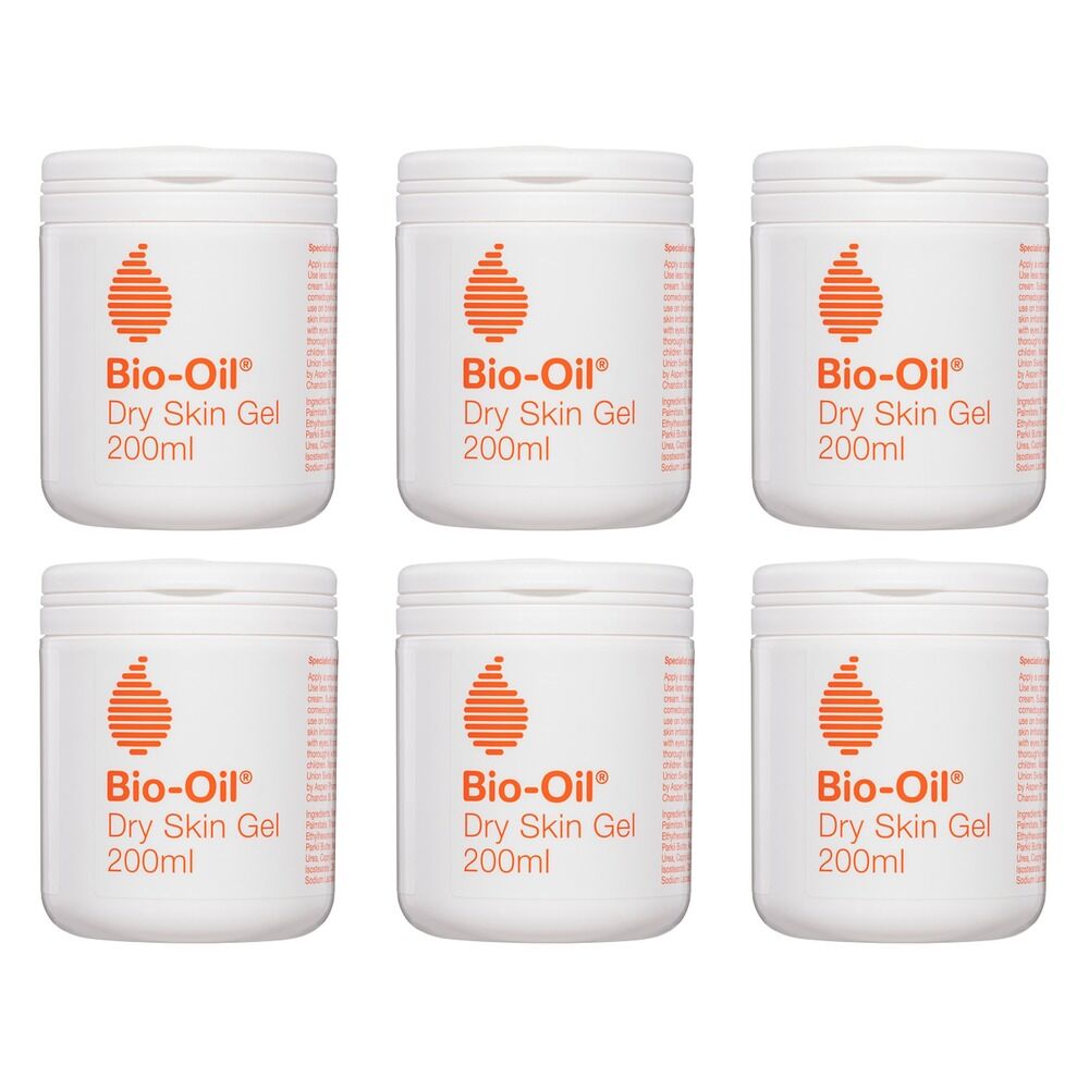 Bio-Oil Dry Skin Gel 200mL Pack of 6