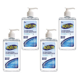 Ego Aqium Antibacterial Hand Sanitiser 375mL Pack of 4