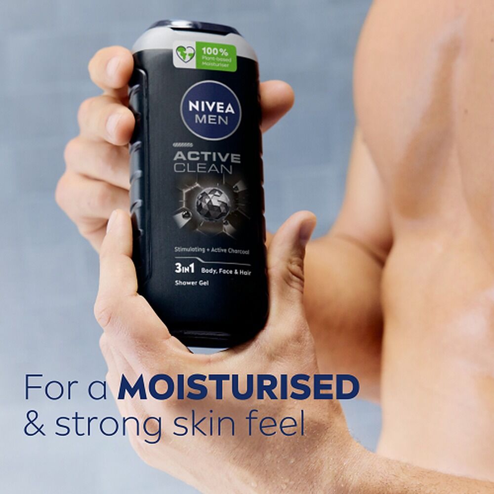 NIVEA Men Active Clean Shower Gel 500mL