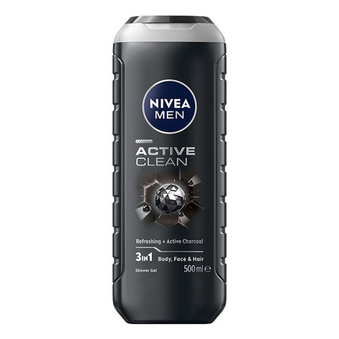 NIVEA Men Active Clean Shower Gel 500mL