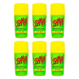 Bushman Roll On 20% DEET 65g Pack of 6