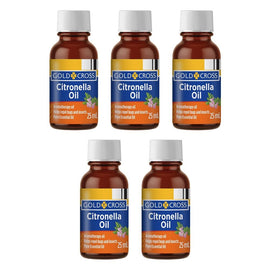 Goldx Citronella Oil 25mL Pack of 5
