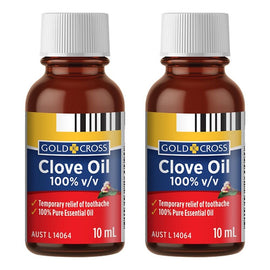 Goldx Clove Oil 10mL Pack of 2