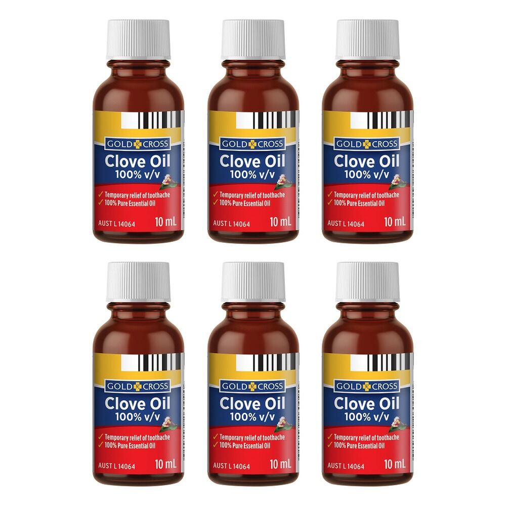 Goldx Clove Oil 10mL Pack of 6