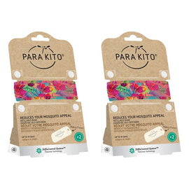 Para'Kito Mosquito Repellent Adult Wristband Summertime Pack of 2