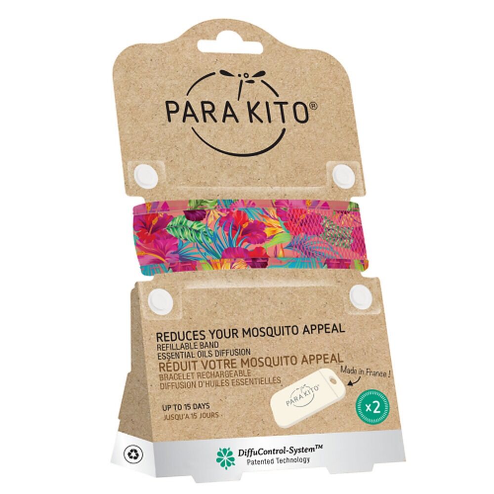 Para'Kito Mosquito Repellent Adult Wristband Summertime