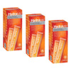 Hydralyte Orange Flavoured Electrolyte Ice Blocks 16 Pack Bundle of 3
