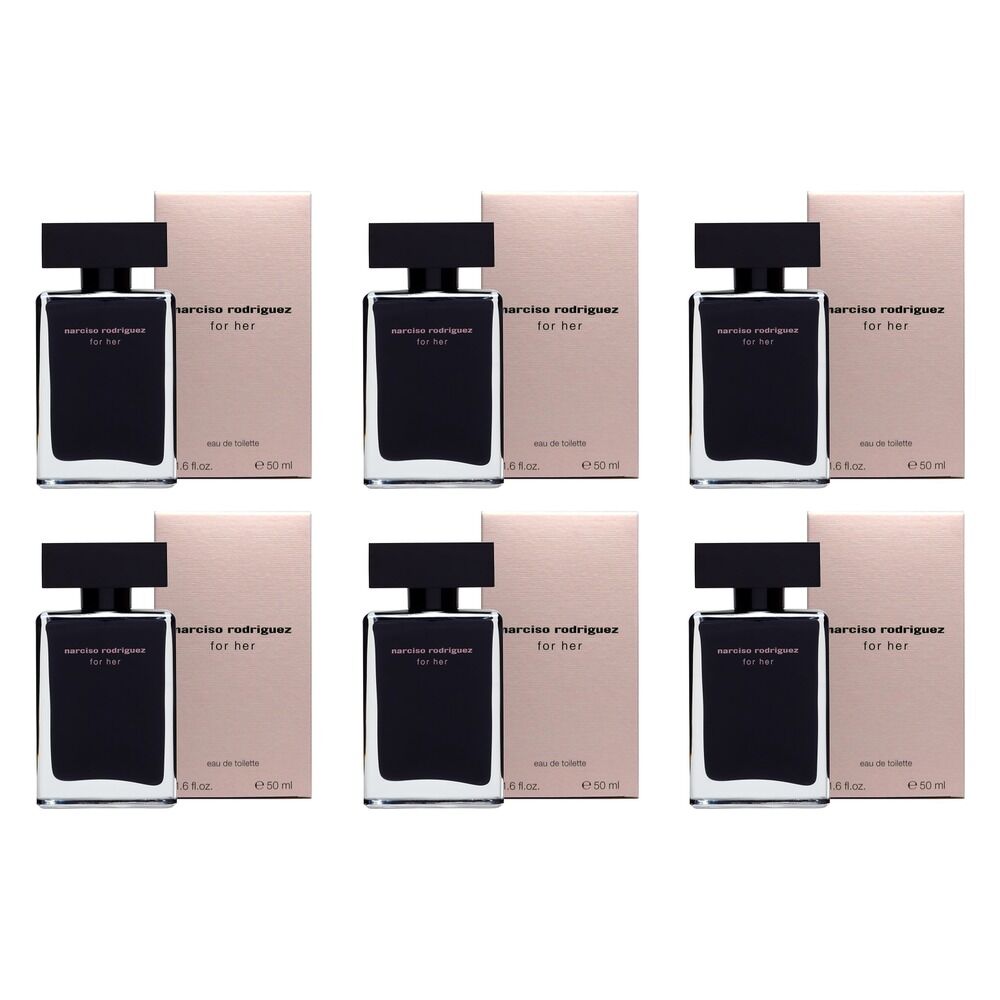 Narciso Rodriguez For Her Eau de Toilette 50mL Pack of 6