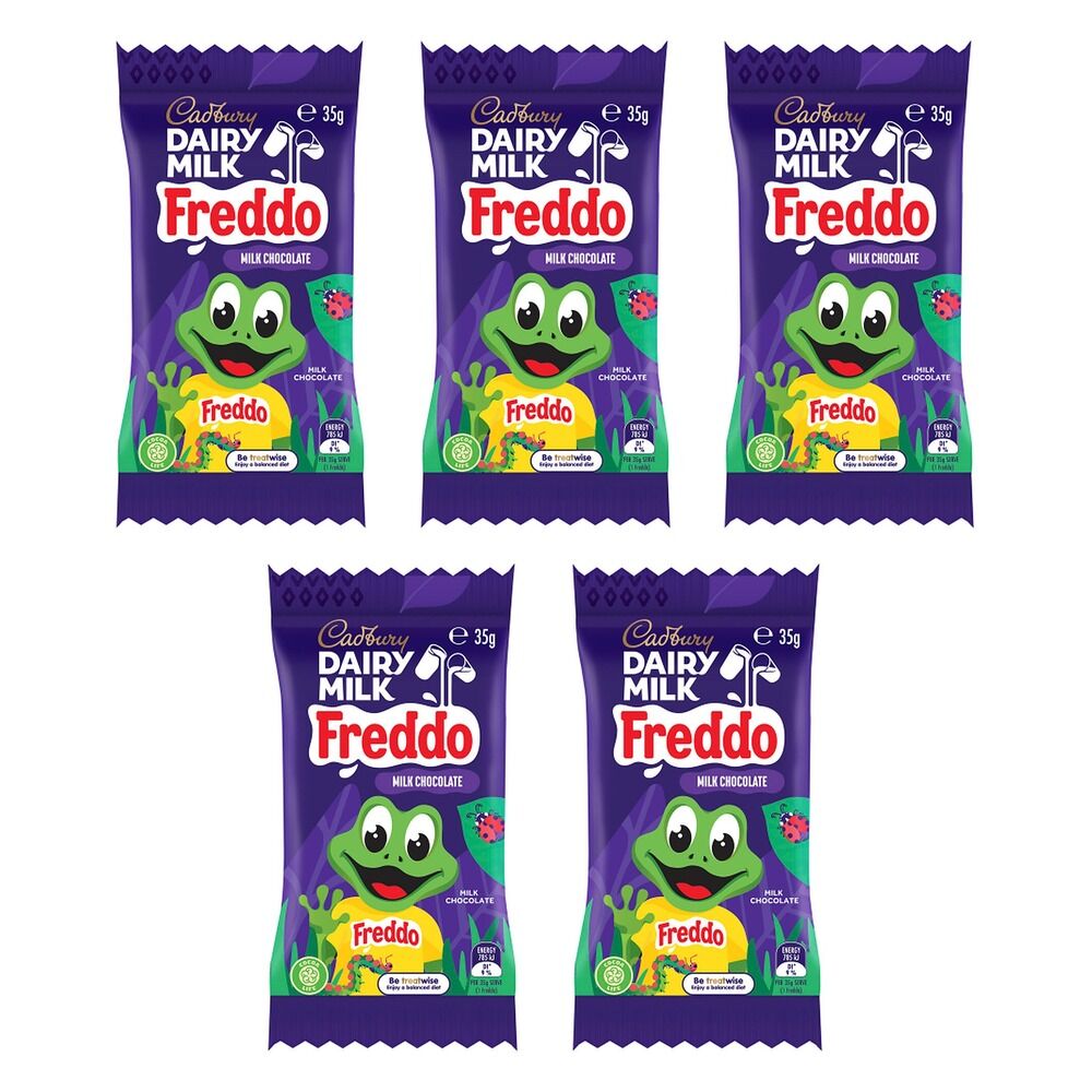 Cadbury Dairy Milk Freddo Milk Chocolate 35g x 36 Bundle of 5