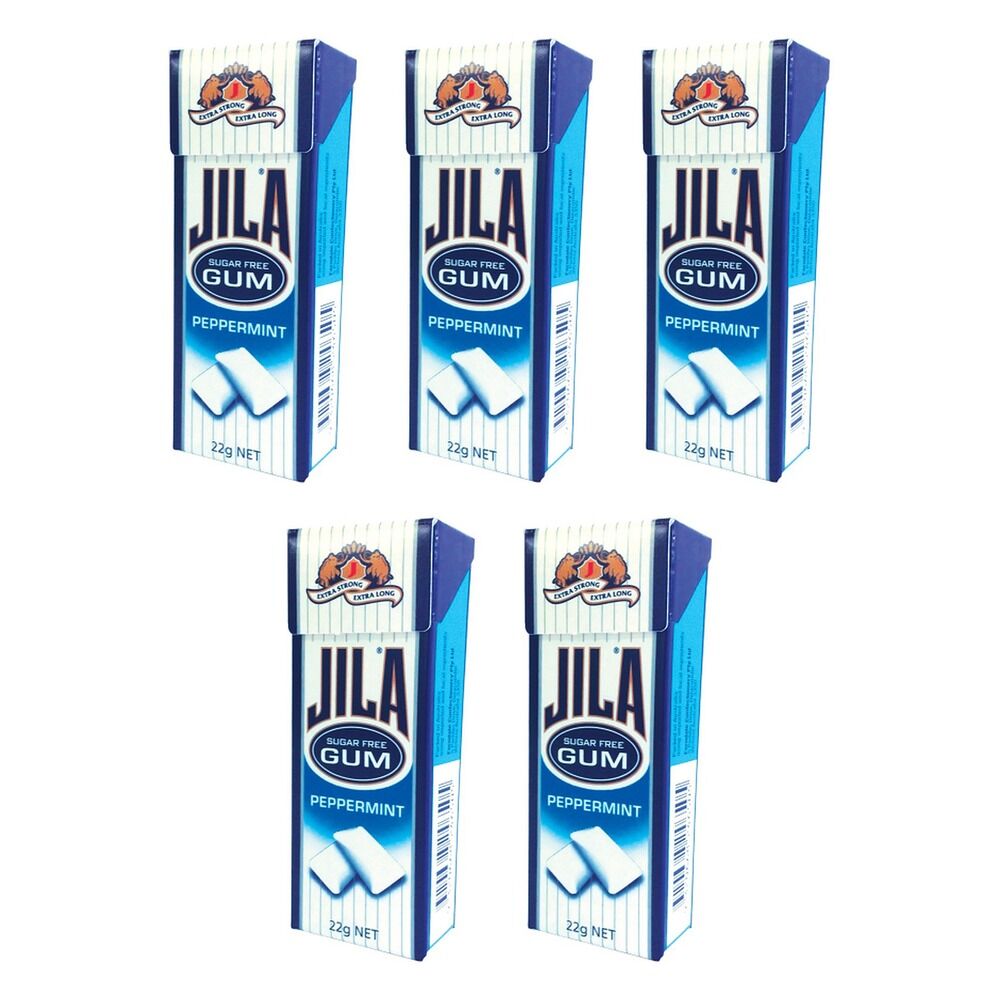 JILA Peppermint Gums 27g x 18 Bundle of 5