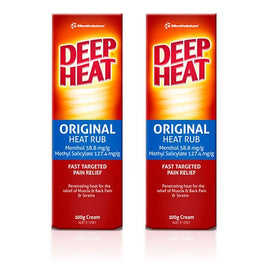 Deep Heat Regular Relief 100g Pack of 2