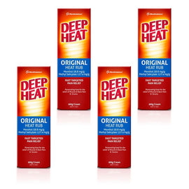 Deep Heat Regular Relief 100g Pack of 4
