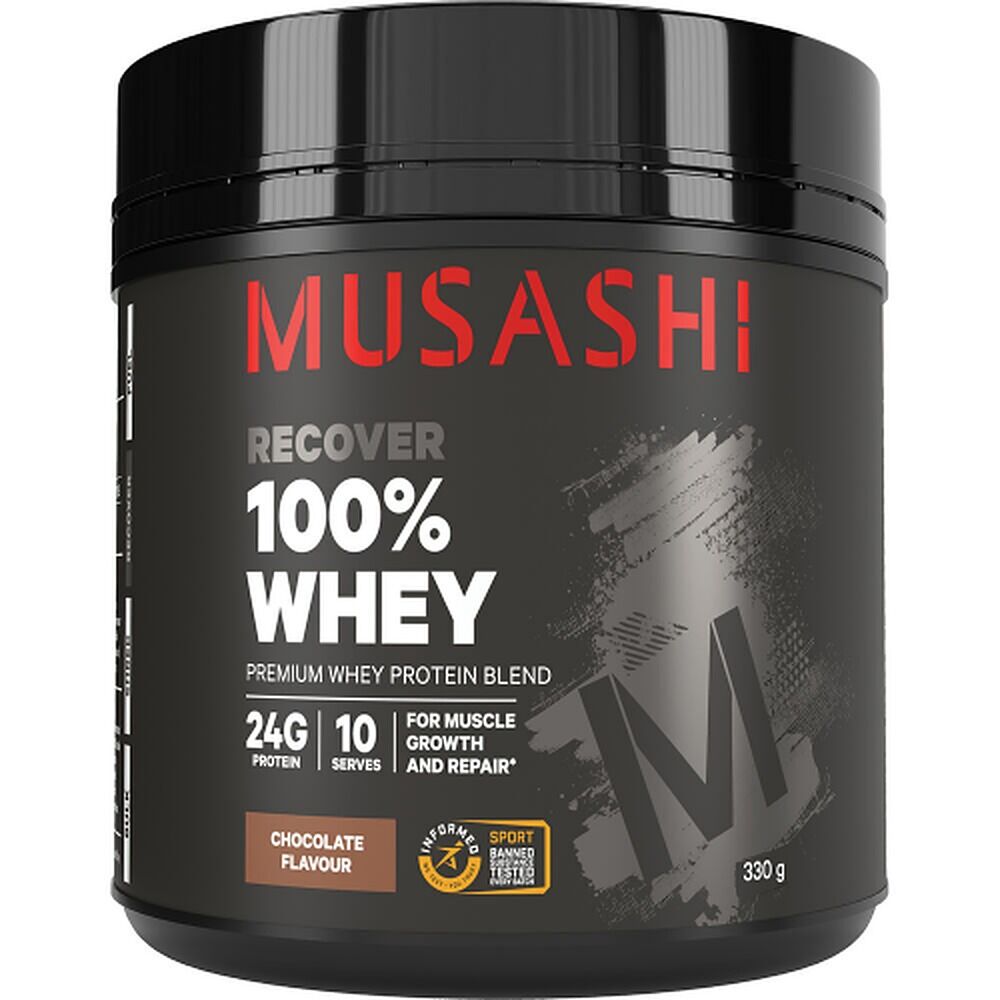 Musashi Recovery 100% Whey Chocolate 330g