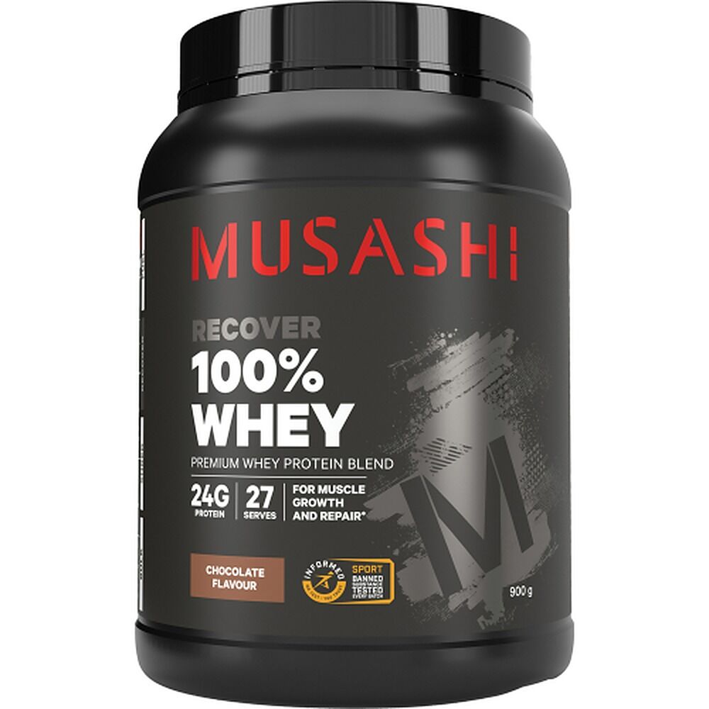 Musashi Recovery 100% Whey Chocolate 900g