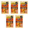 Hot Hands Super Hand & Body Warmer 5 Pack x 6 Bundle of 5