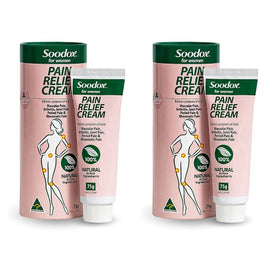 Soodox Pain Relief Cream For Women 75g Pack of 2