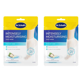 Scholl ExpertCare Dry Skin Foot PediMask Pack of 2