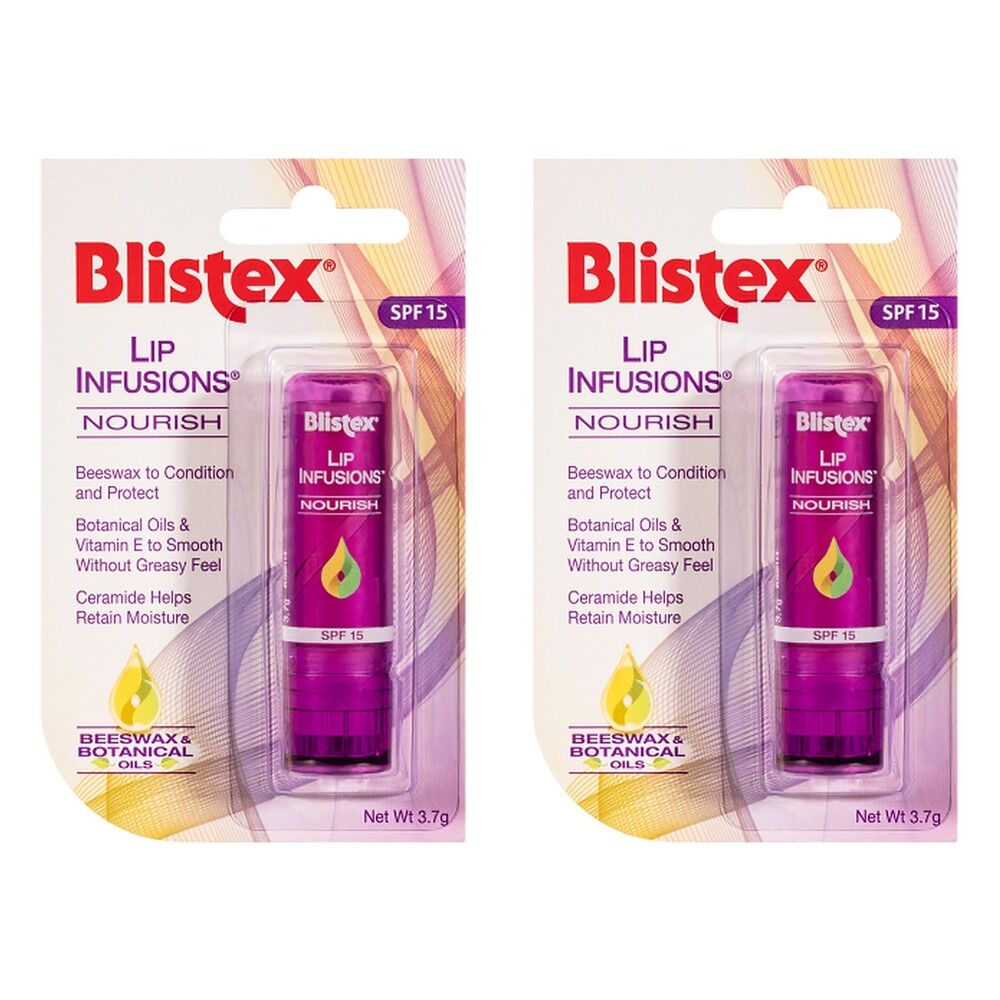 Blistex Lip Infusions Nourish 3.7g Pack of 2
