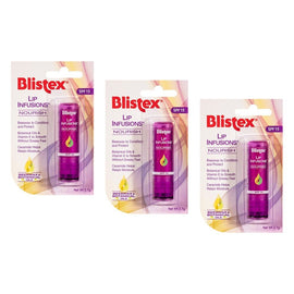 Blistex Lip Infusions Nourish 3.7g Pack of 3