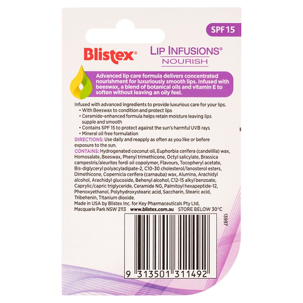 Blistex Lip Infusions Nourish 3.7g