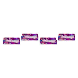 White Glo Toothpaste 2 In 1 150g Pack of 4