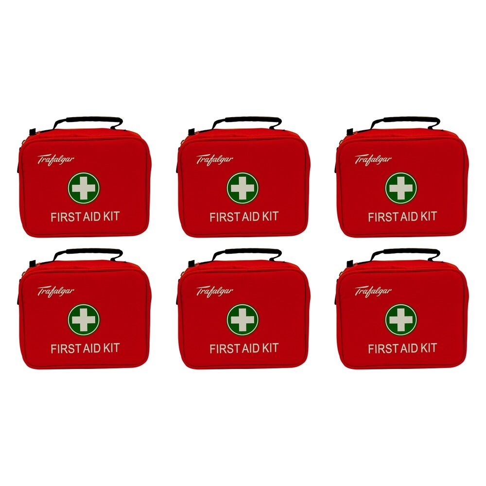 Trafalgar Family First Aid Kit, 126 Pieces Pack of 6