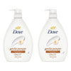 Dove Gentle Pamper Body Wash 1L Pack of 2