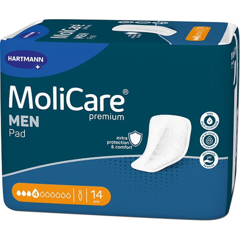 MoliCare Premium Men Pad 4 Drops 14 Pack x 12