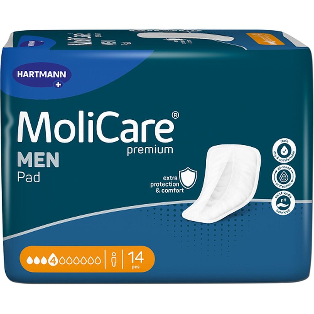 MoliCare Premium Men Pad 4 Drops 14 Pack x 12