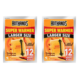 Hot Hands Super Warmer Body x 24 Bundle of 2