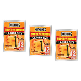Hot Hands Super Warmer Body x 24 Bundle of 3