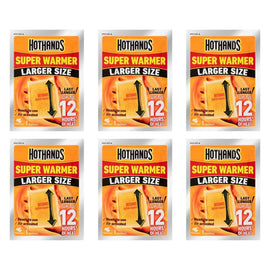 Hot Hands Super Warmer Body x 24 Bundle of 6