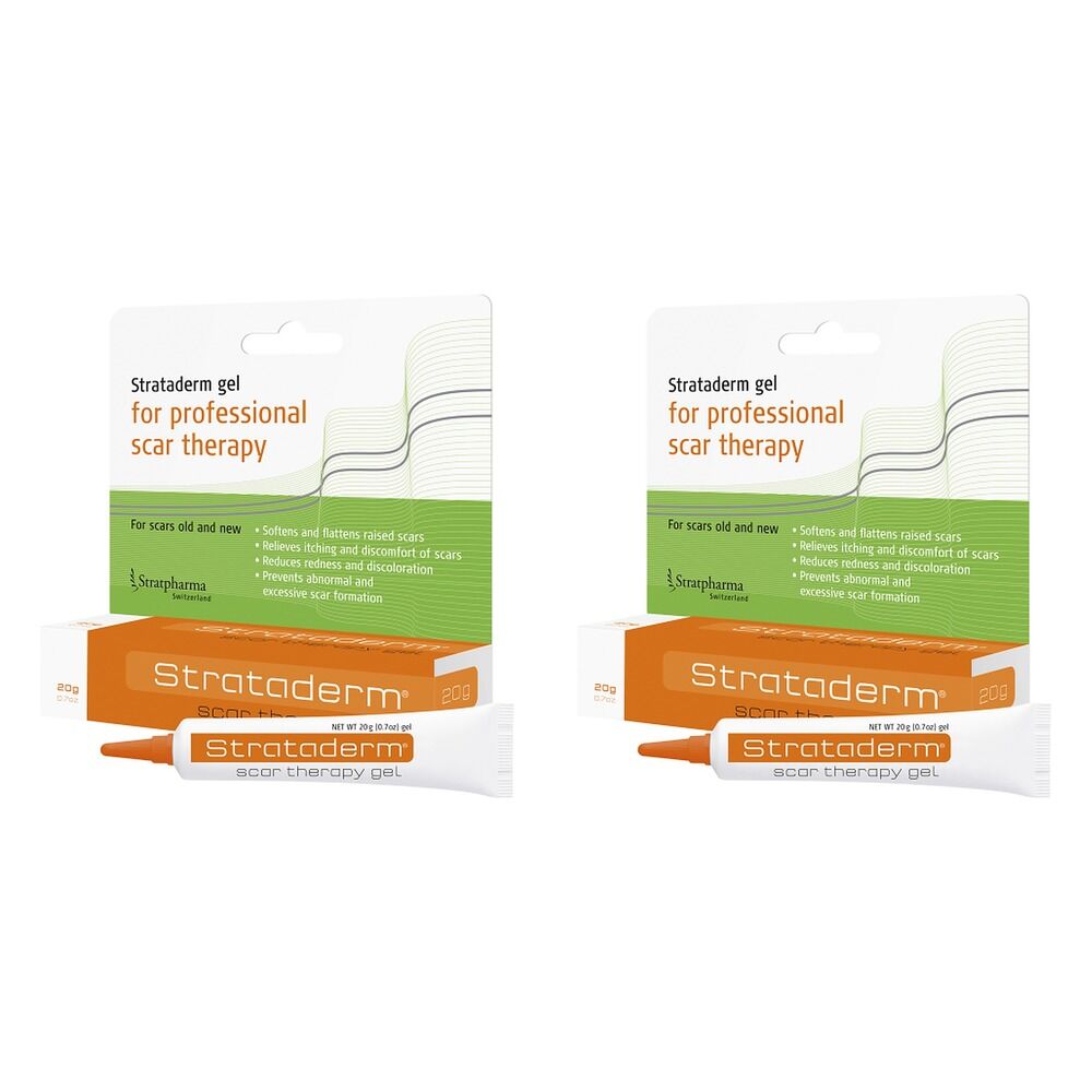 Strataderm Scar Therapy Gel 20g Pack of 2
