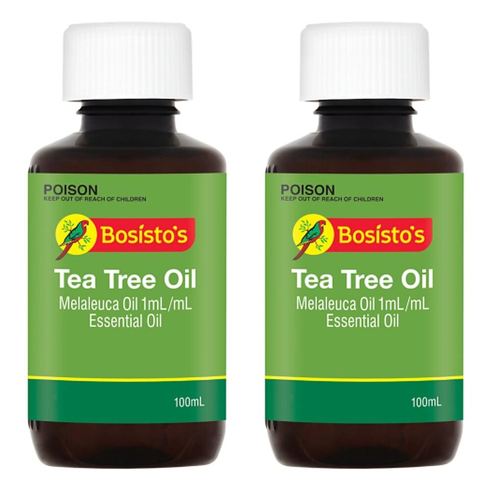 Bosisto's Tea Tree Oil 100mL Pack of 2