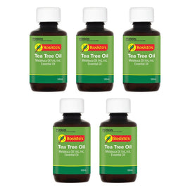Bosisto's Tea Tree Oil 100mL Pack of 5