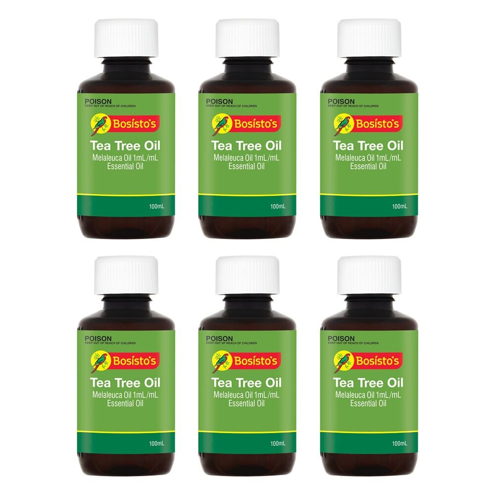 Bosisto's Tea Tree Oil 100mL Pack of 6