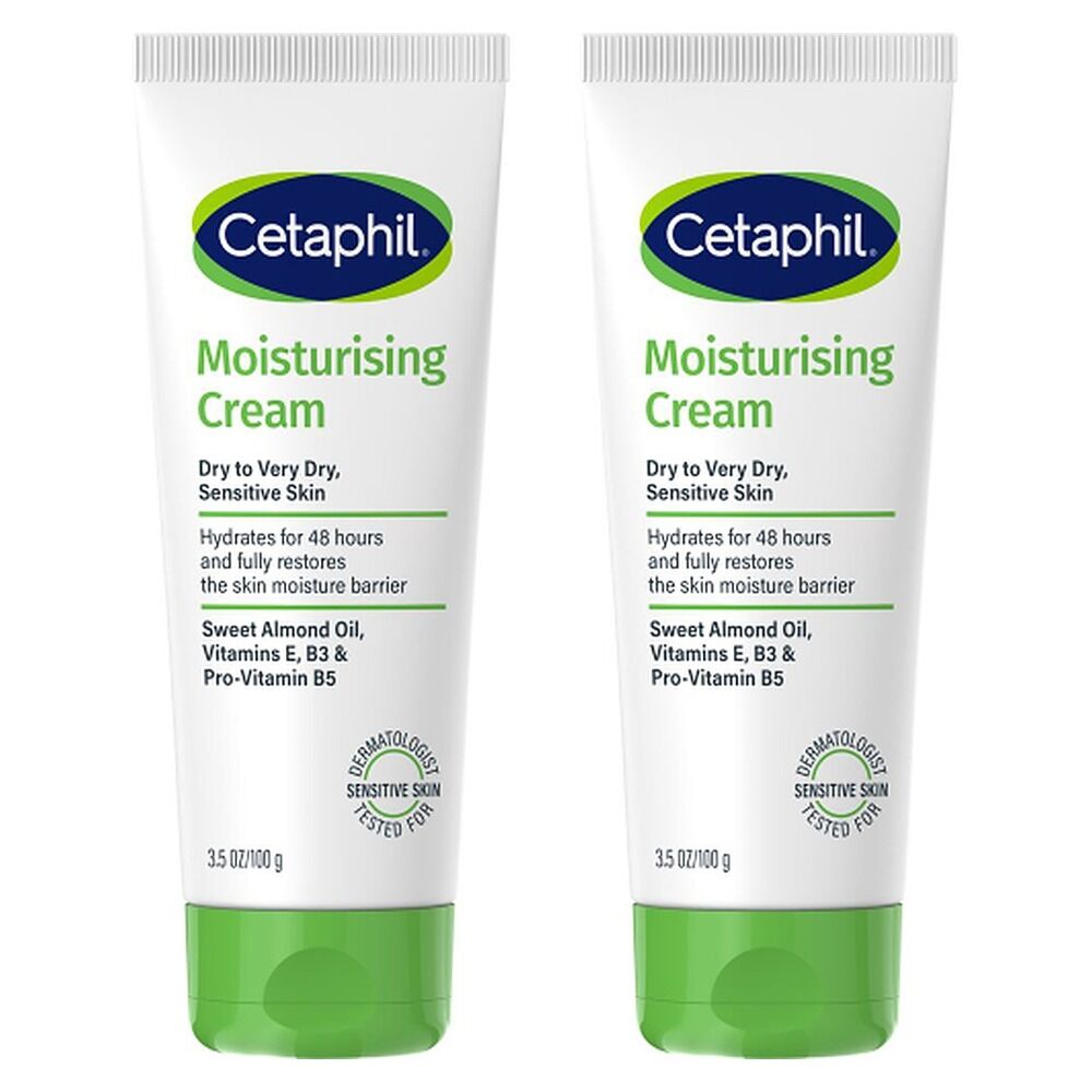Cetaphil Moisturising Cream 100g Pack of 2