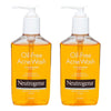 Neutrogena Oil Free Acne Wash Face Cleanser 175mL Pack of 2