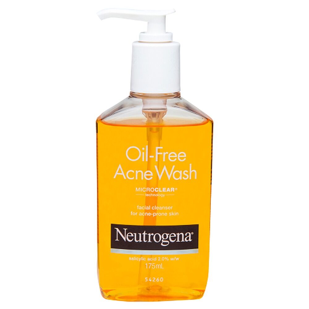 Neutrogena Oil Free Acne Wash Face Cleanser 175mL